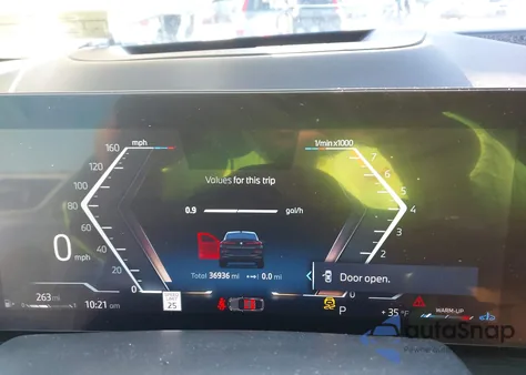 2025 BMW X6 xDrive40I из США, поврежденный, VIN 5UX33EX01S9X93832